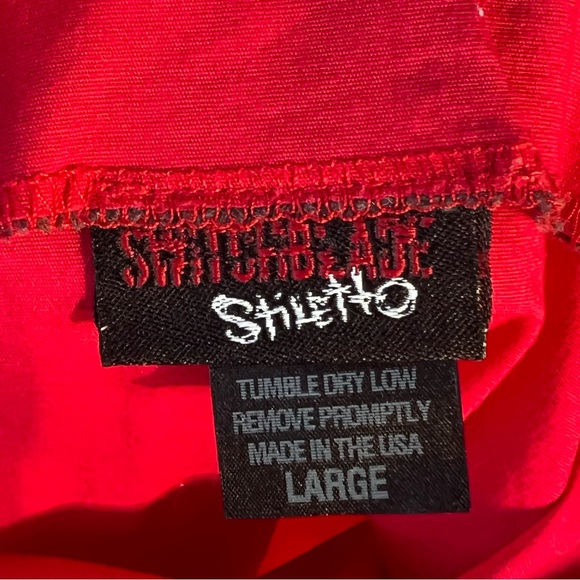 Switchblade Stiletto black and red sundress - Picture 5 of 5